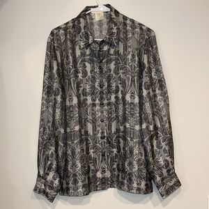 Escada Margaretha Ley Silk Button Up